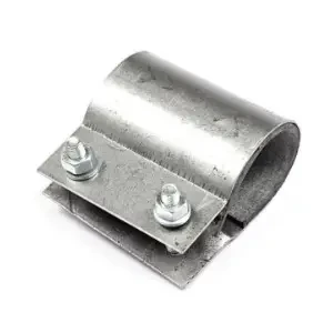 Хомутна свіщ (Ремонтний) нержавійка сталь для труби 1 (10 шт), фото 1