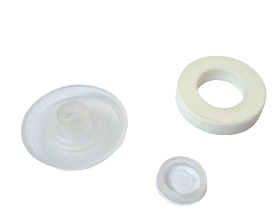 Шайба для полікарбонату прозора 5х40мм(прозора) (50шт), фото 1