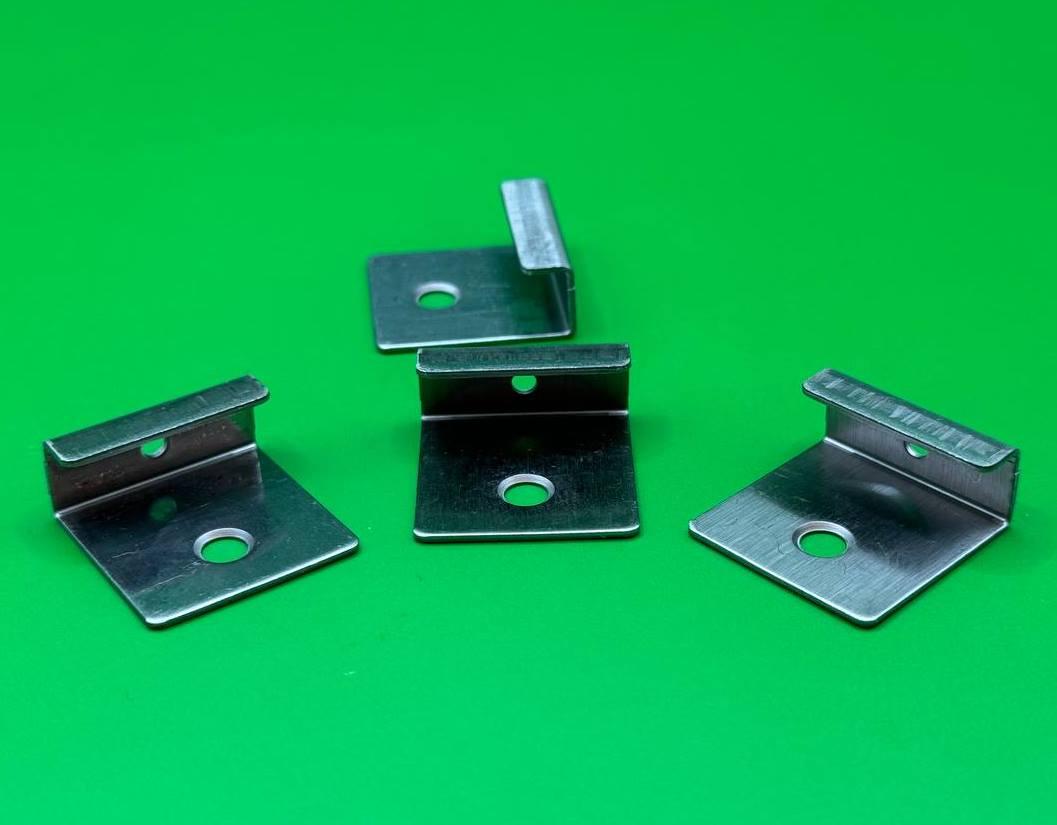 Кріплення для терасної дошки "Старт" нерж. 8мм (50шт), фото 1