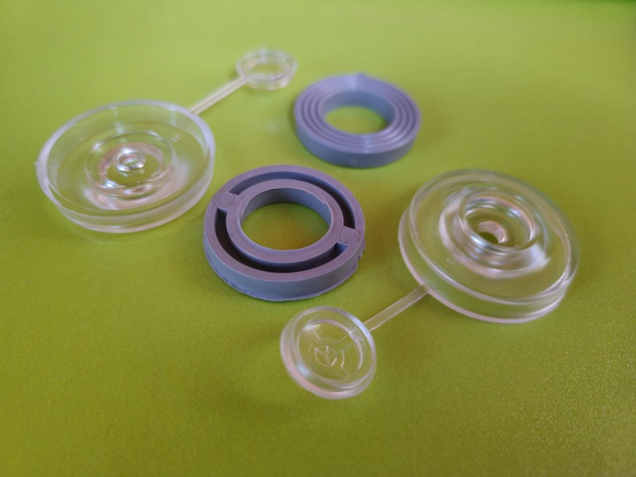 Шайба для полікарбонату універсальна 5х40 прозора (50шт), фото 1