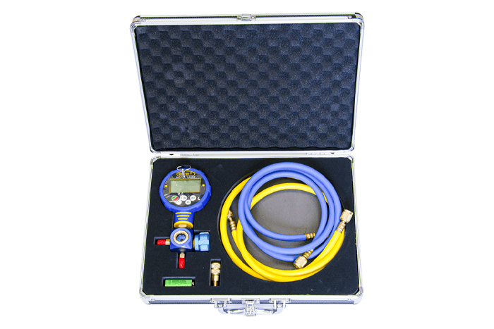 Цифровий манометричний колектор 1-вентильний Whicepart DSZH WK-6881L, фото 1