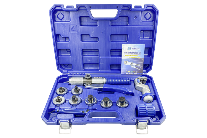 Набір інструментів для вальцювання мідних труб Whicepart DSZH CT-300A (3/8-1 1/8") з труборізом, фото 1