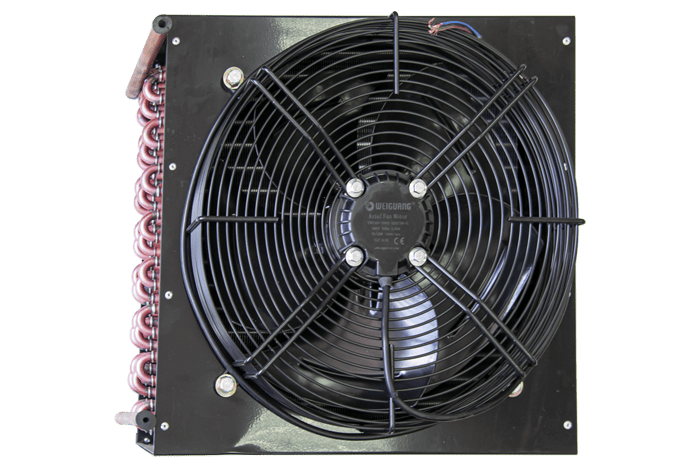 Конденсатор (теплообмінник) для холодильника Whicepart CD-11.5 (з вентилятором), фото 1