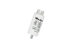 Конденсатор CBB60-E 10 мкФ, 450 В, Whicepart (клеми + болт)