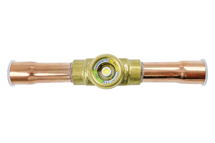 Індикатор вологості фреону з оглядовим склом Whicepart DFS/H-05 (5/8"), фото 1