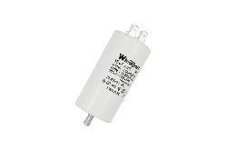 Конденсатор CBB60-E 35 мкФ, 450 В, Whicepart (клеми + болт)