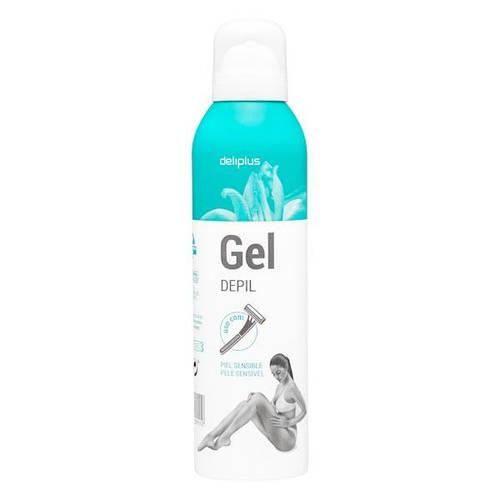Deliplus Гель для гоління з пантеоном для чутливої шкіри Deliplus Gel ...