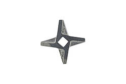 Ніж для м'ясорубки, 04.021 Saturn CC-5 двосторонній, 8*8/47.5/h=3