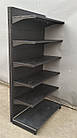 Торгові односторонні (пристінні) стелажі «Колумб» 200х100 см., Б/у, фото 5