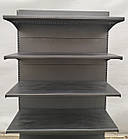 Торгові односторонні (пристінні) стелажі «Колумб» 200х100 см., Б/у, фото 9