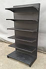 Торгові односторонні (пристінні) стелажі «Колумб» 200х100 см., Б/у, фото 3