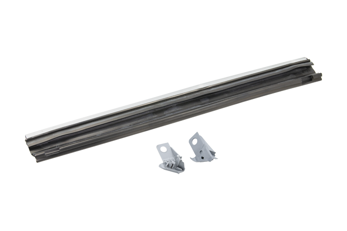Ущільнювач дверей для посудомийної машини Bosch 00668079 OEM нижній з фіксаторами (550 мм)