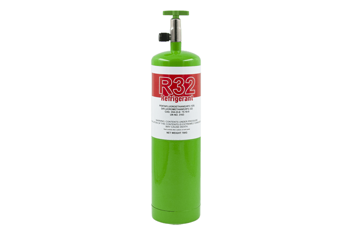 Фреон R-32, 700 г (з краном і клапаном), фото 1