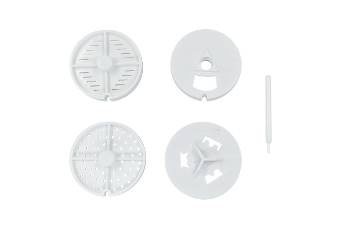 Набір насадок (макаронні вироби) NR8 для м'ясорубки Zelmer 86.2720, 12001096, фото 1