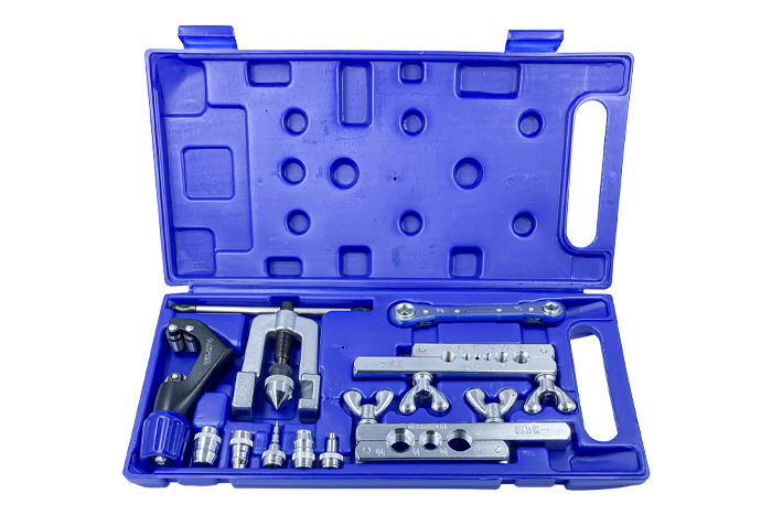 Набір інструментів для вальцювання мідних труб Whicepart DSZH CT-278 (1/8-3/4") з труборізом та ключем, фото 1