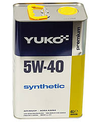 Масло YUKO SYNTHETIC 5W-40 SAE API SN/CF 4л