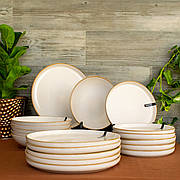 Сервіз із керамічного посуду 18 предметів Ardesto Apulia