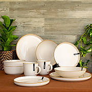 Сервіз із керамічного посуду 10 предметів Ardesto Apulia