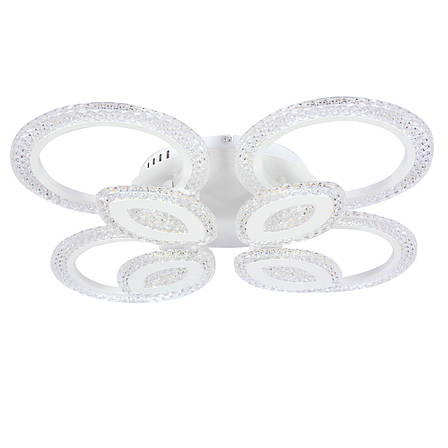 Стельова LED люстра, світлодіодний світильник Sunlight 5809/4+4, фото 3