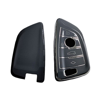 Чохол для ключа BMW сірий