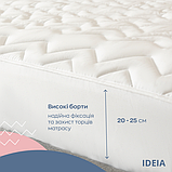 Наматрацник 90*200*35 NORDIC COMFORT з бортом ТМ IDEIA, фото 6