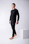 Фірмова чорна чоловіча термобілизна Columbia Omni якісний комплект чоловічої термобілизни на зиму