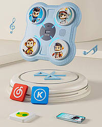 Музична дитяча інтелектуальна боксерська панель тренажер з LED-підсвіткою