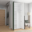 Шафа з полицями та штангою. Фасад МДФ №1, фото 3