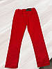 Джинси для дівчинки червоні 116 розміру, фото 5