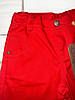 Джинси для дівчинки червоні 116 розміру, фото 6