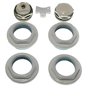 Комплект футорок секційного радіатора CRISTAL NR-2012 3/4| (HT 404)