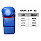 Рукавички для карате Adidas WKF (661.22) Blue без захисту великого пальця XS, фото 10