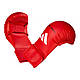 Рукавички для карате Adidas WKF (661.22) Red без захисту великого пальця XS, фото 2