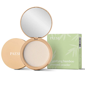 Пудра компакта матуюча прозора PAESE mattifying bamboo pressed powder (7 g)