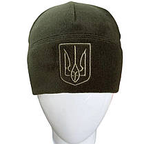 Шапка флісова герб Ranger олива 55-57 (RA8953), фото 3