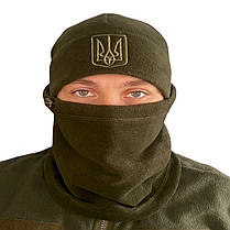 Шапка флісова герб Ranger олива 55-57 (RA8953), фото 6