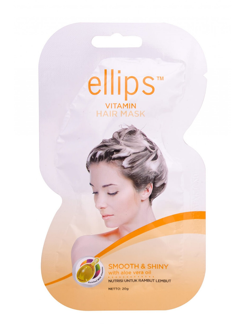 Маска для волосся «Розкішне сяйво» з маслом алое вера 20 г