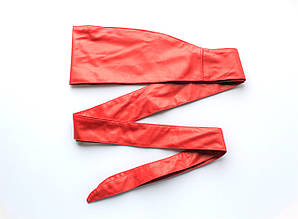 Пояс кушак широкий червоний