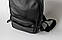 Женский рюкзак из натуральной кожи "Rivetto" черный, фото 9