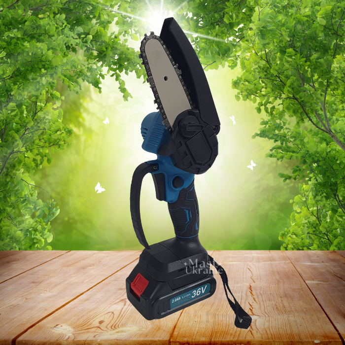 Акумуляторна міні пила 36Вт + 2 акумулятори 36V 2000mAh в кейсі -А7-100.