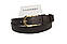 Ексклюзивний жіночий ремінь ручної роботи "Marrón" з натуральної коричневої шкіри, фото 3