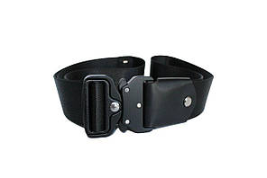 Тактичний ремінь швидка застібка чорний