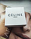 Жіночий шкіряний ремінь CELINE, пряжка матове золото, фото 5