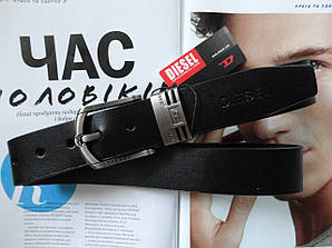 Чоловічий шкіряний ремінь Diesel