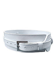 Жіночий модний широкий пояс з натуральної шкіри