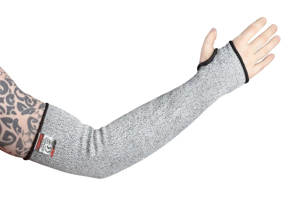 Нарукавники для захисту від порізів 35 см (1 пара) Portwest ACS350 Сірий, фото 1