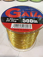 Волосінь Yamatoyo Gail 500 м 0.25 мм 10.0 кг для коропової та морської ловлі