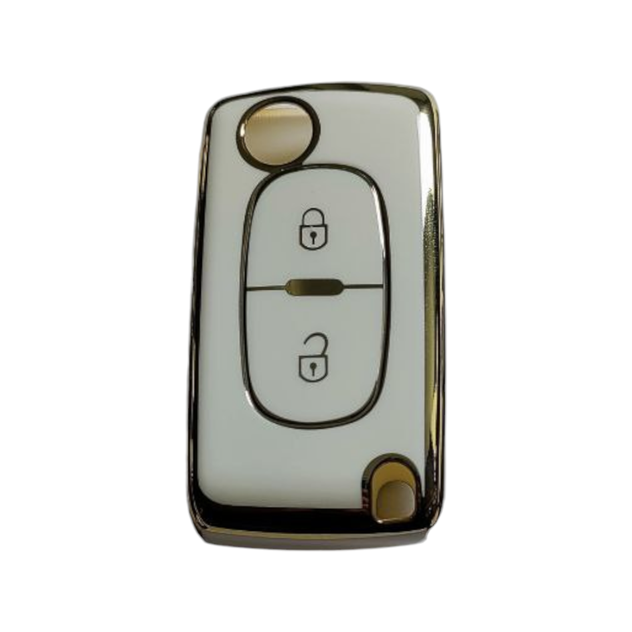 Чохол для ключа CITROEN із золотим обідком