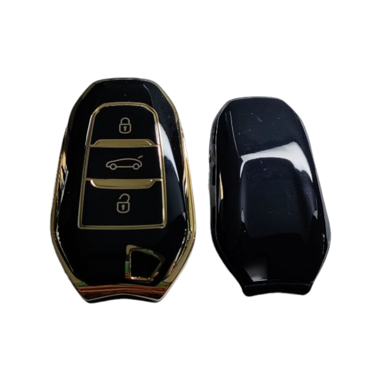 Чохол для ключа CITROEN із золотим обідком