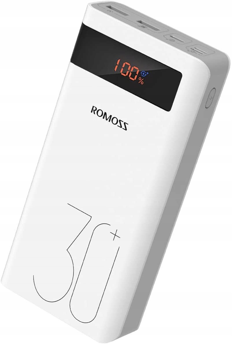Повербанк Romoss 30000mAh 30 W White, фото 1